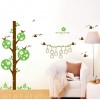 Photo Frame Tree - the Songs of Birds Wall Decal
